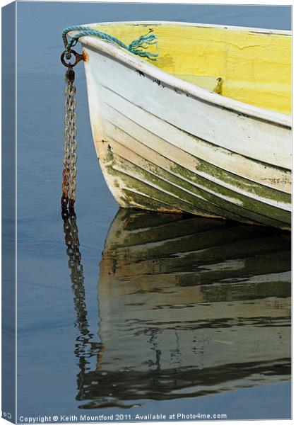 Reflection Canvas Print by Keith Mountford