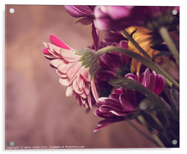 Flowers Acrylic by Jason Atack