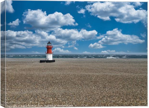 Point of Ayre Isle of Man Canvas Print by Roger Mechan
