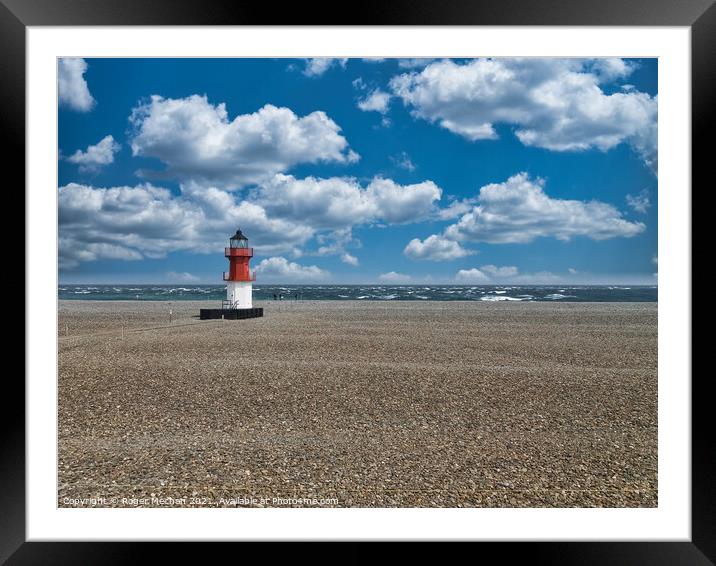 Point of Ayre Isle of Man Framed Mounted Print by Roger Mechan