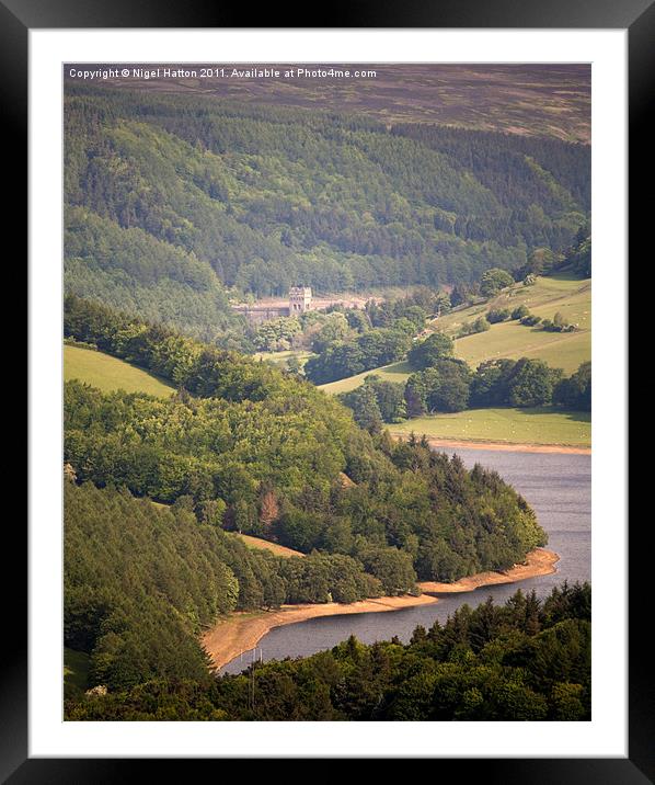 West Tower Framed Mounted Print by Nigel Hatton