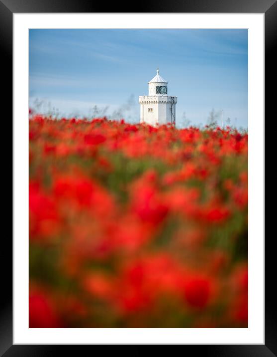 South Foreland Lighthouse Framed Mounted Print by Stewart Mckeown