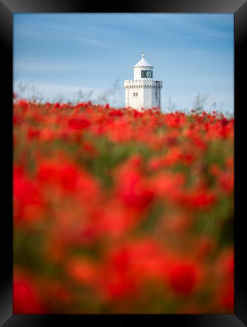 South Foreland Lighthouse Framed Print by Stewart Mckeown