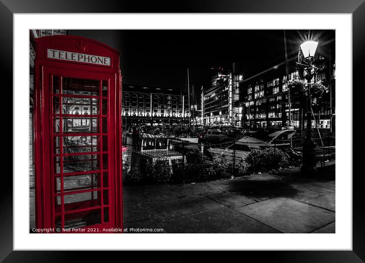 London Calling Framed Mounted Print by Neil Porter