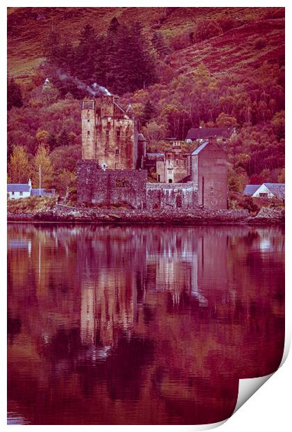 Eilean Donan Castle Print by alan todd
