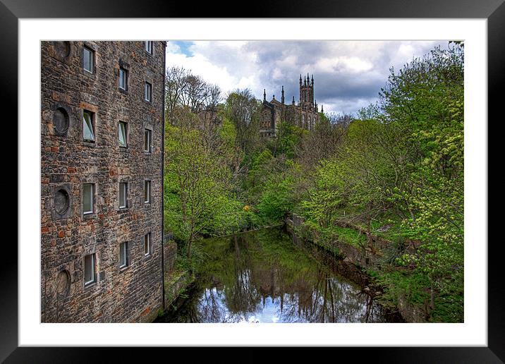 Holy Trinity from Dean Village Framed Mounted Print by Tom Gomez