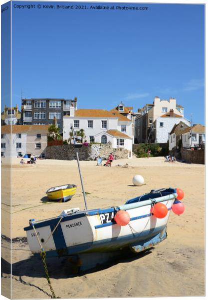 St ives cornwall Canvas Print by Kevin Britland