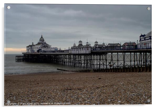 Eastbourne Pier in 2014 Acrylic by Mark Ward