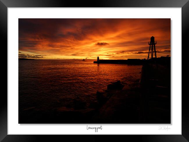 Leaving port Framed Print by JC studios LRPS ARPS