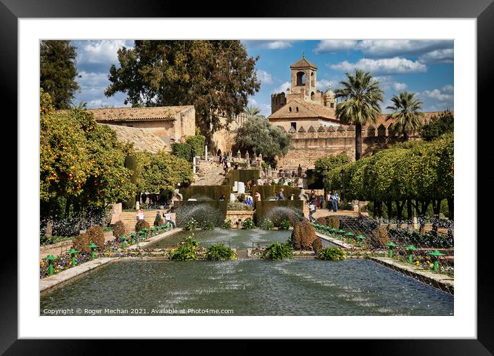 A Serene Palace Oasis Framed Mounted Print by Roger Mechan