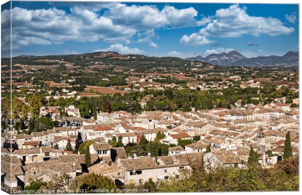 Overlooking the Rustic Beauty Canvas Print by Roger Mechan