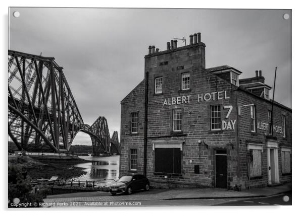 North Queensferry abandoned Hotel Acrylic by Richard Perks