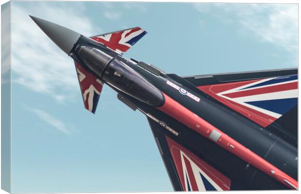 Eurofighter Typhoon Blackjack  Canvas Print by J Biggadike