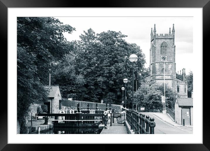 Sowerby Bridge - Christ Church Framed Mounted Print by Glen Allen
