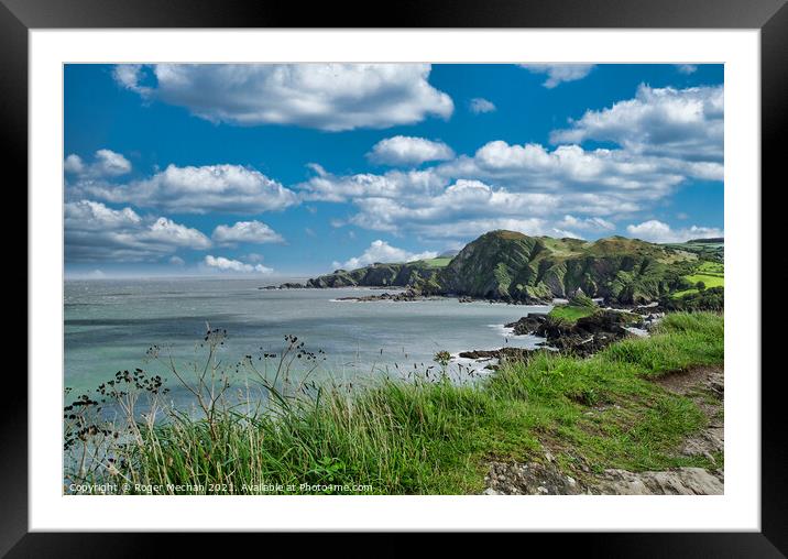 Coastal Majesty Framed Mounted Print by Roger Mechan