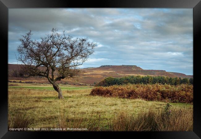 View to Higger Tor Framed Print by Bob Kent