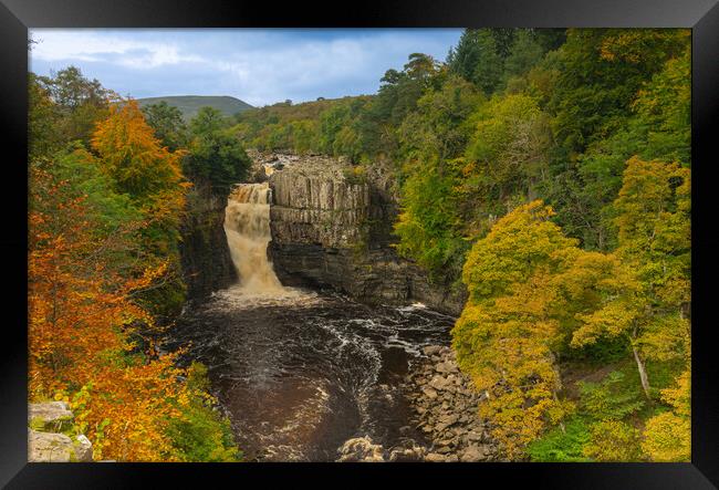 High force in the autumn Framed Print by Kevin Winter