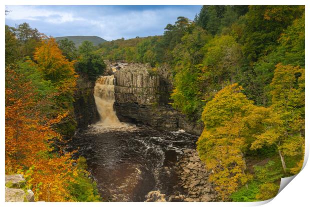 High force in the autumn Print by Kevin Winter