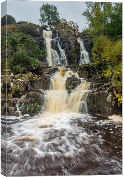 Blea Beck Falls Canvas Print by Kevin Winter