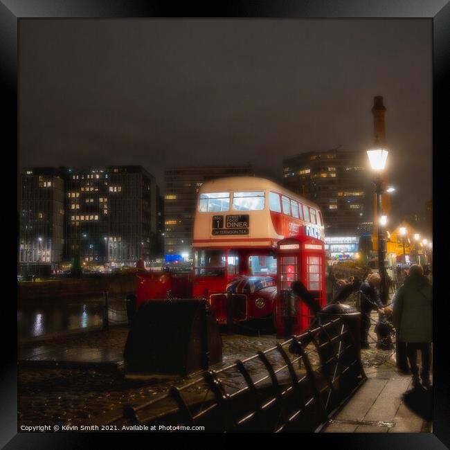 Liverpool Festival of Light Framed Print by Kevin Smith