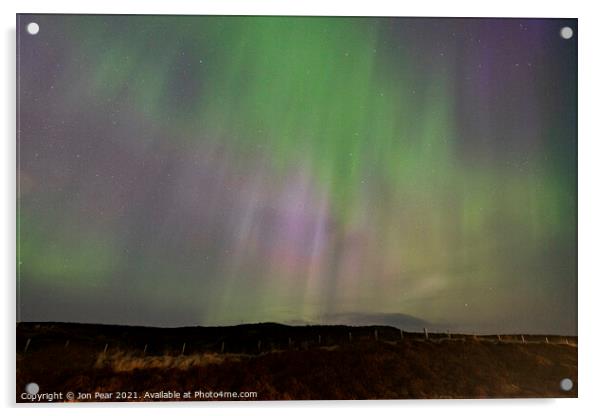Aurora Borealis: Skye Acrylic by Jon Pear