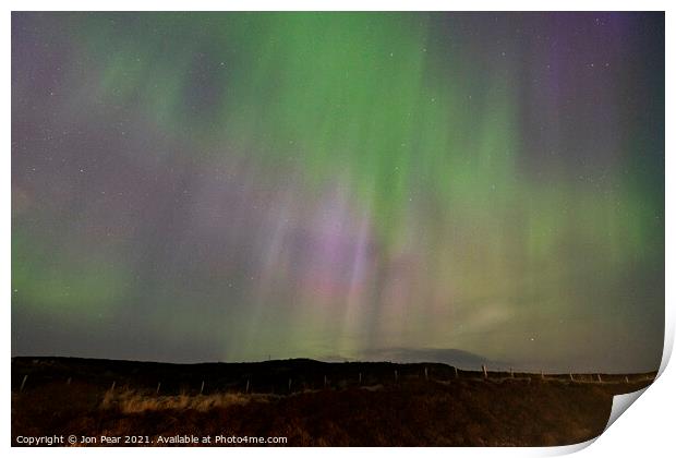 Aurora Borealis: Skye Print by Jon Pear