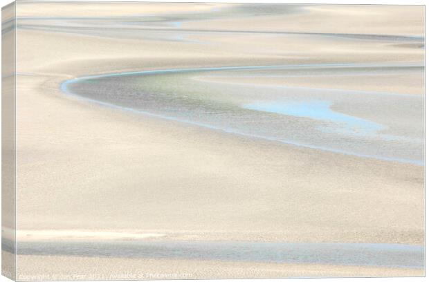 Low Tide: Luskentyre Canvas Print by Jon Pear