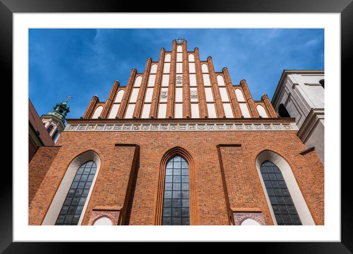 Archcathedral Basilica of St John in Warsaw Framed Mounted Print by Artur Bogacki