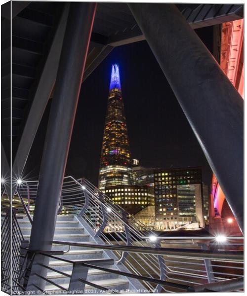 The Shard Canvas Print by Stephen Coughlan