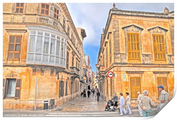 Portugal Street in Summer Print by Philip Gough