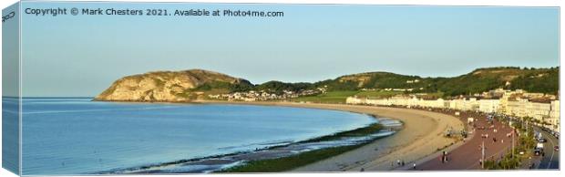Majestic Little Orme Bay Canvas Print by Mark Chesters