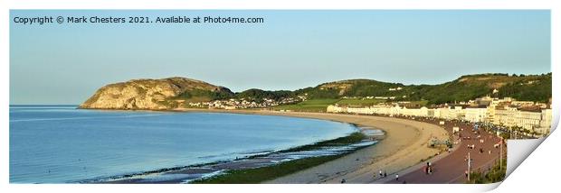Majestic Little Orme Bay Print by Mark Chesters
