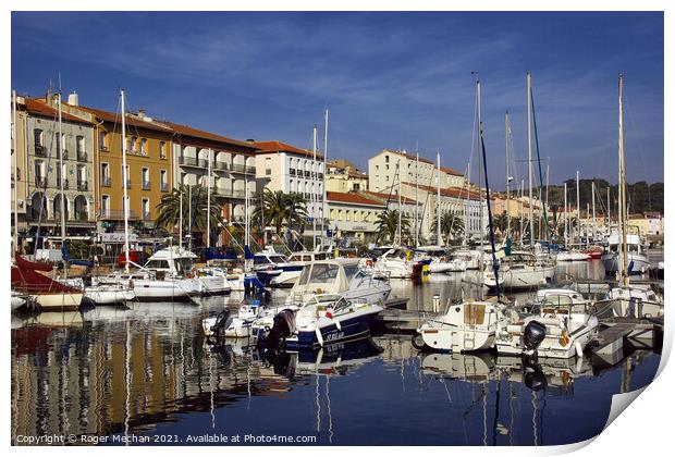 Serenity in the South of France Print by Roger Mechan