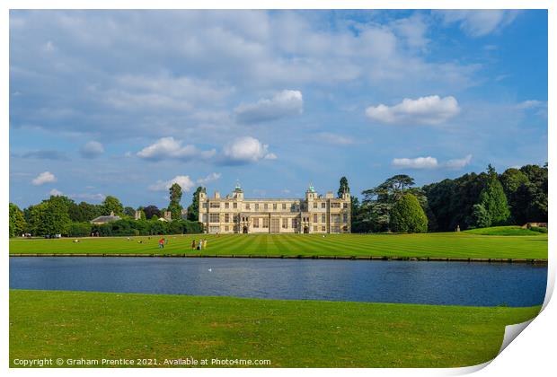 Audley End House, Essex Print by Graham Prentice