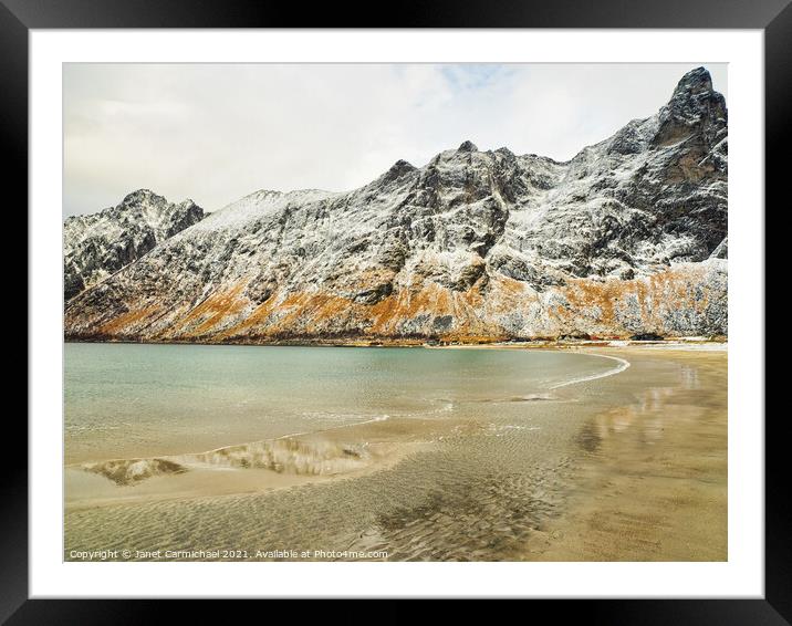 Majestic Arctic Beauty Framed Mounted Print by Janet Carmichael