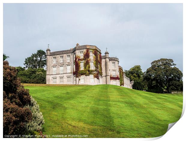 Plas Newydd House, Anglesey, Wales Print by Stephen Munn