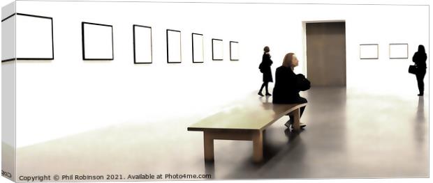 Art Gallery 2 Canvas Print by Phil Robinson