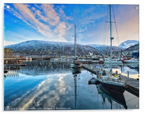 Tromso Acrylic by Janet Carmichael