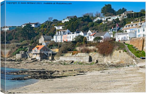 st  mawes cornwall Canvas Print by Kevin Britland