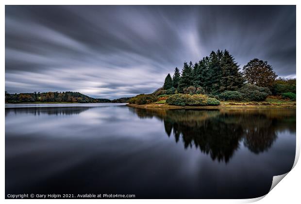 Moody Kennick Reservoir Print by Gary Holpin