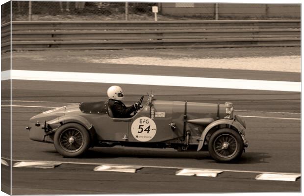 Lagonda LG 45 Sports Motor Car Canvas Print by Andy Evans Photos