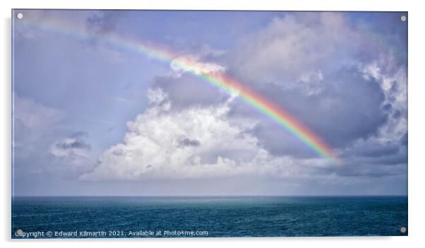 See A Rainbow Acrylic by Edward Kilmartin