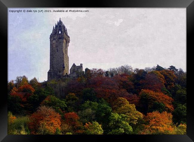WALLACE MONUMENT Framed Print by dale rys (LP)