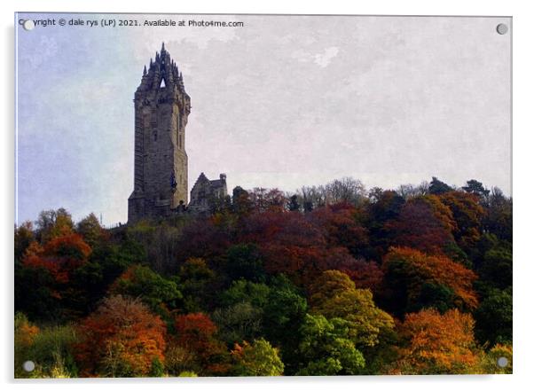 WALLACE MONUMENT Acrylic by dale rys (LP)