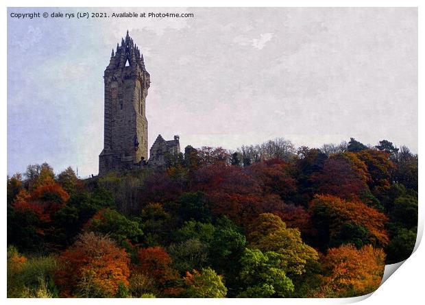 WALLACE MONUMENT Print by dale rys (LP)