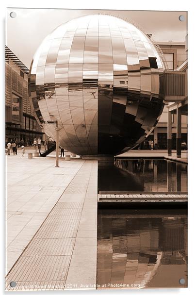 The Sphere Acrylic by Scott K Marshall