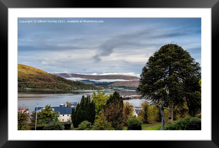 Loch Linnhe Scotland's Highlands Framed Mounted Print by Gilbert Hurree