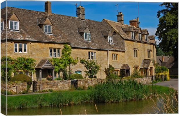 Lower Slaughter (2) Canvas Print by Geoff Storey