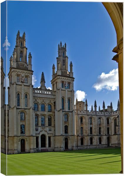 All Souls College Canvas Print by Geoff Storey