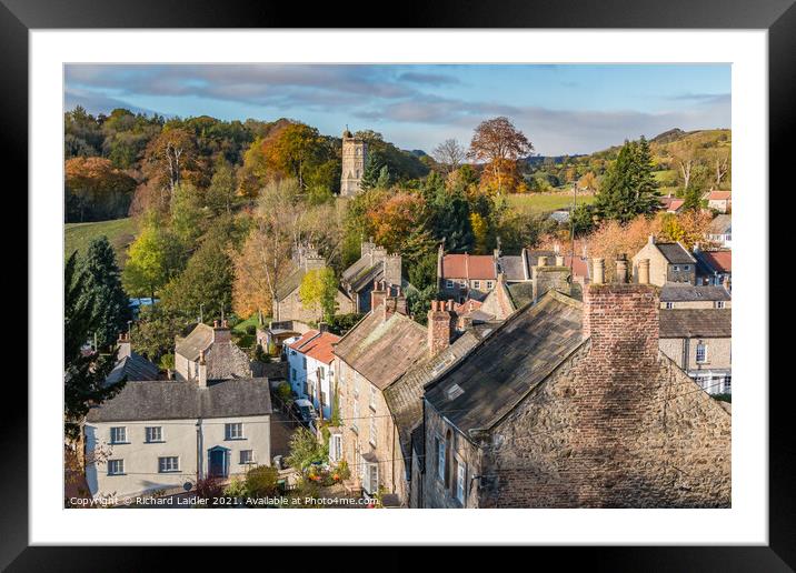 Culloden Tower, Richmond, from Castle Walk Framed Mounted Print by Richard Laidler